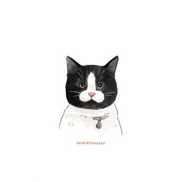 Artist Illustrates The Most Famous Funny Cats Photo