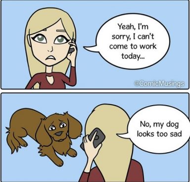 Artist Draws Funny Comics About Her Daily Life With Her Husband And Their Pets